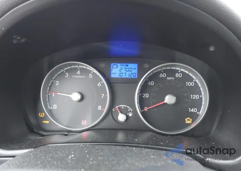 2011 Hyundai Accent Gls z USA, uszkodzony, nr VIN KMHCN4AC6B4604352